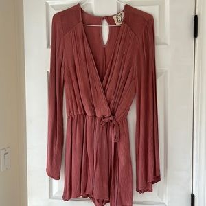 Long sleeve romper